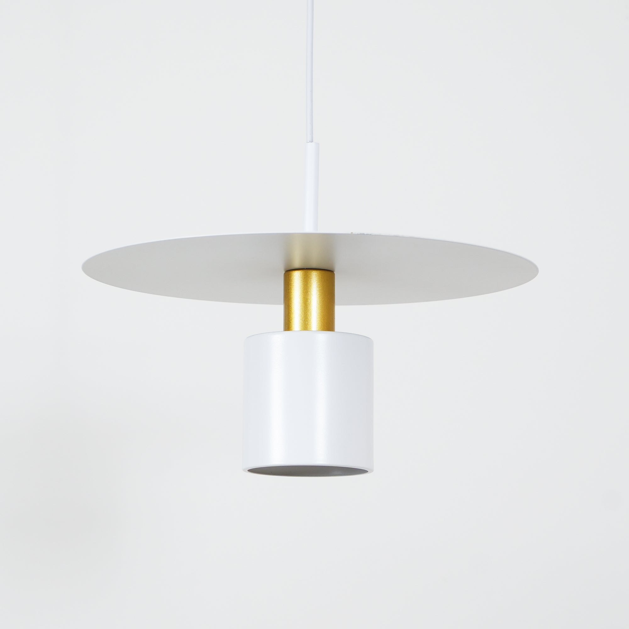 Solara Lampe suspendue cylindrique à disque industriel