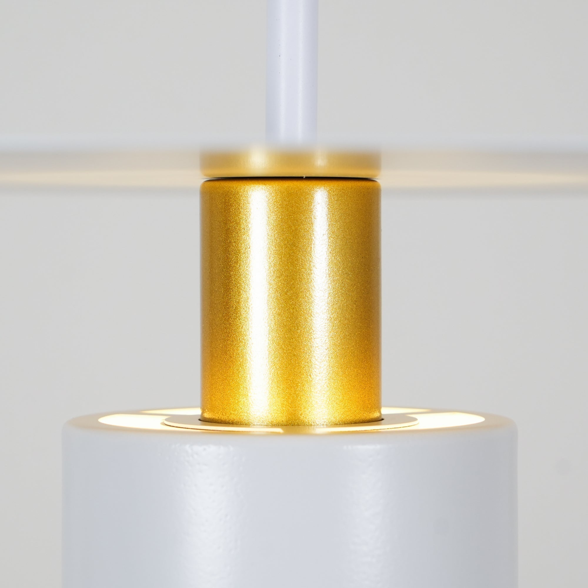 Solara Lampe suspendue cylindrique à disque industriel