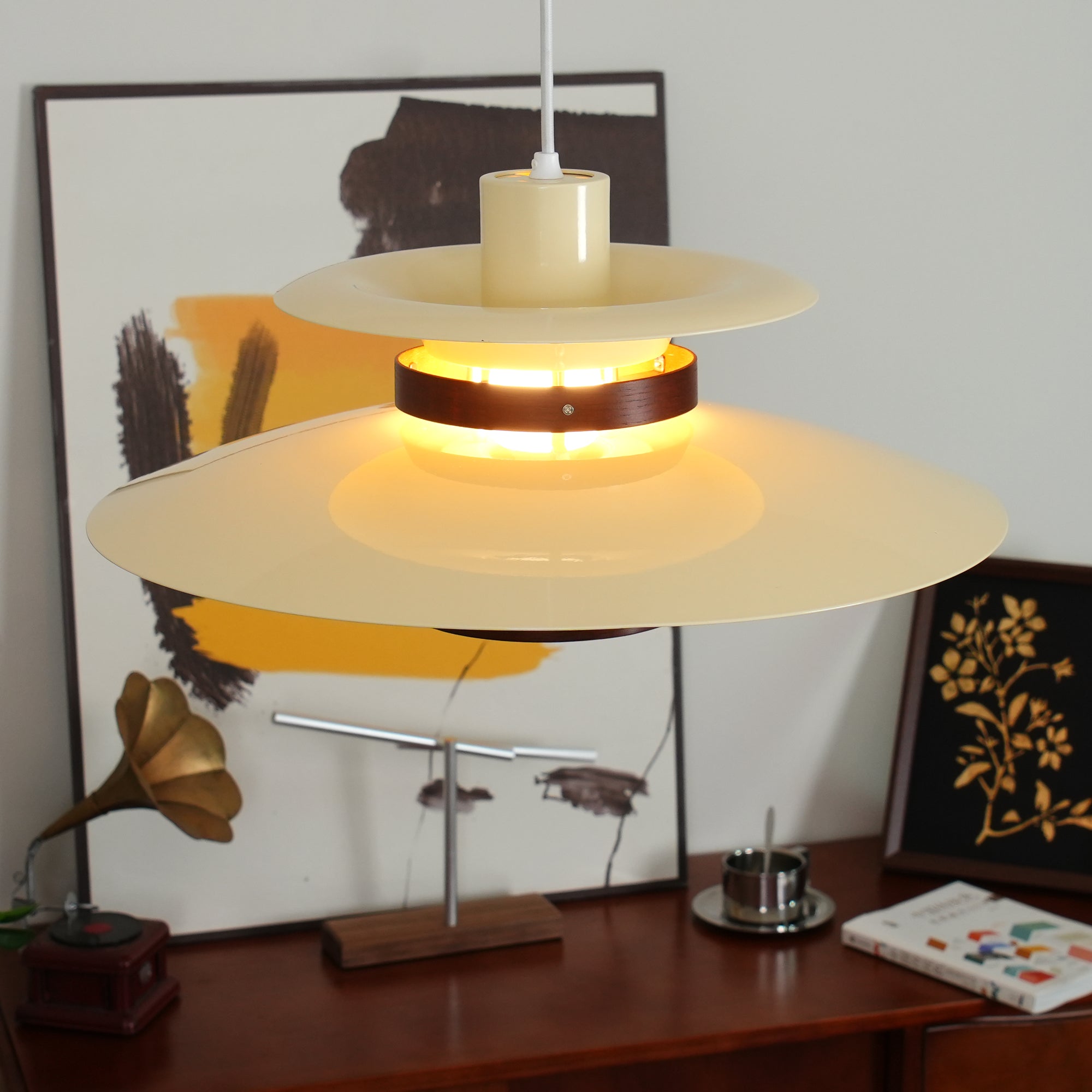 Nymera Suspension Bois Acier