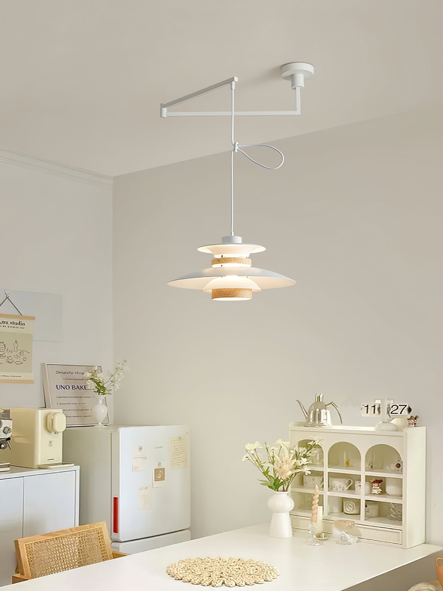 Virelith Suspension Industrielle en Acier et Bois