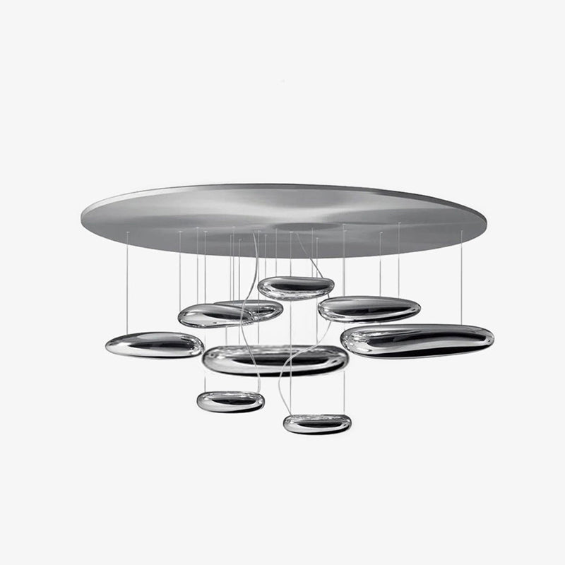 Lustra Plafonnier en Aluminium Galet