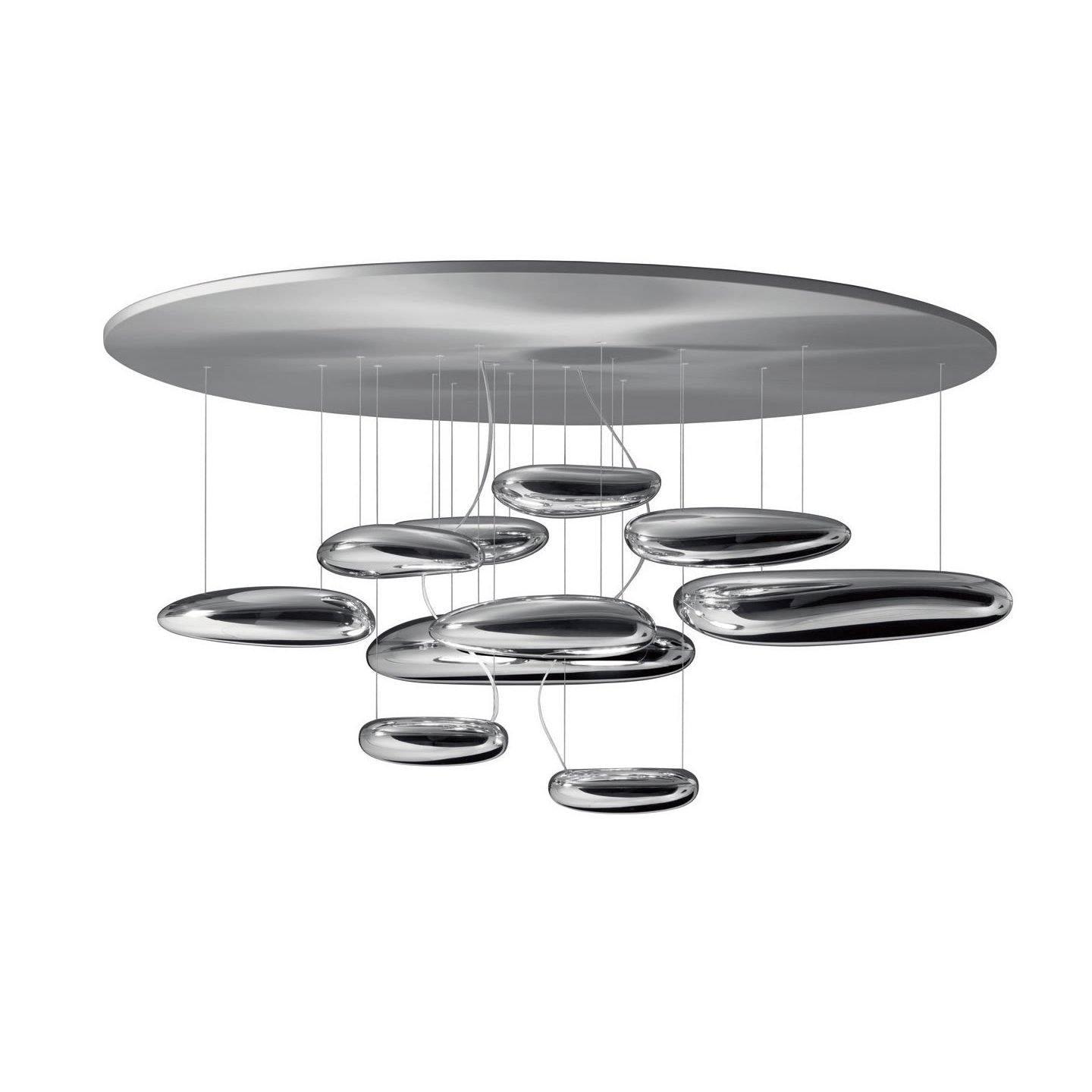 Lustra Plafonnier en Aluminium Galet