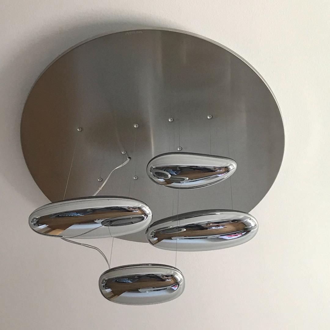 Lustra Plafonnier en Aluminium Galet