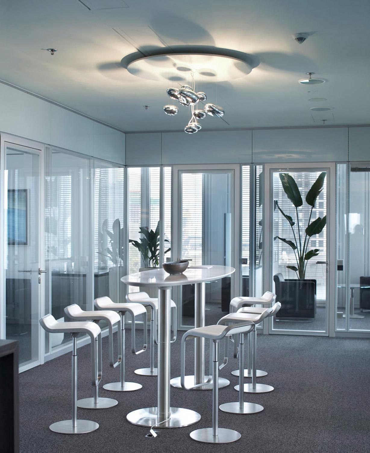 Lustra Plafonnier en Aluminium Galet