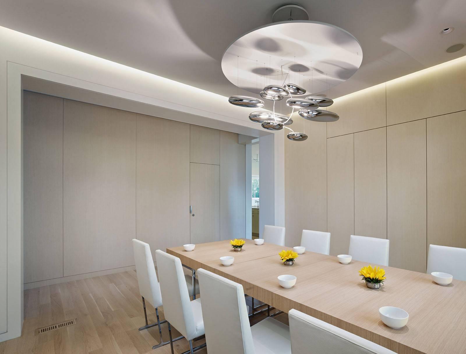 Lustra Plafonnier en Aluminium Galet