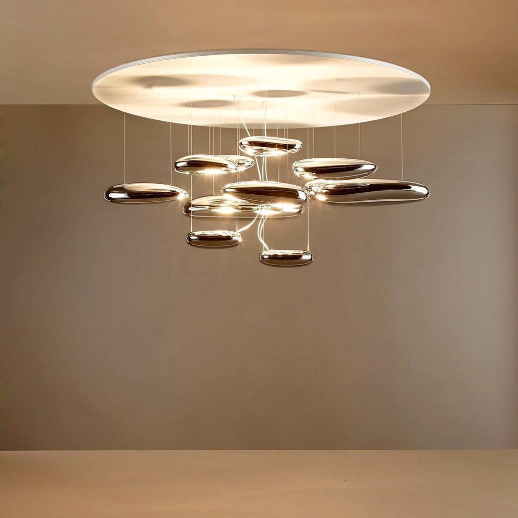 Lustra Plafonnier en Aluminium Galet