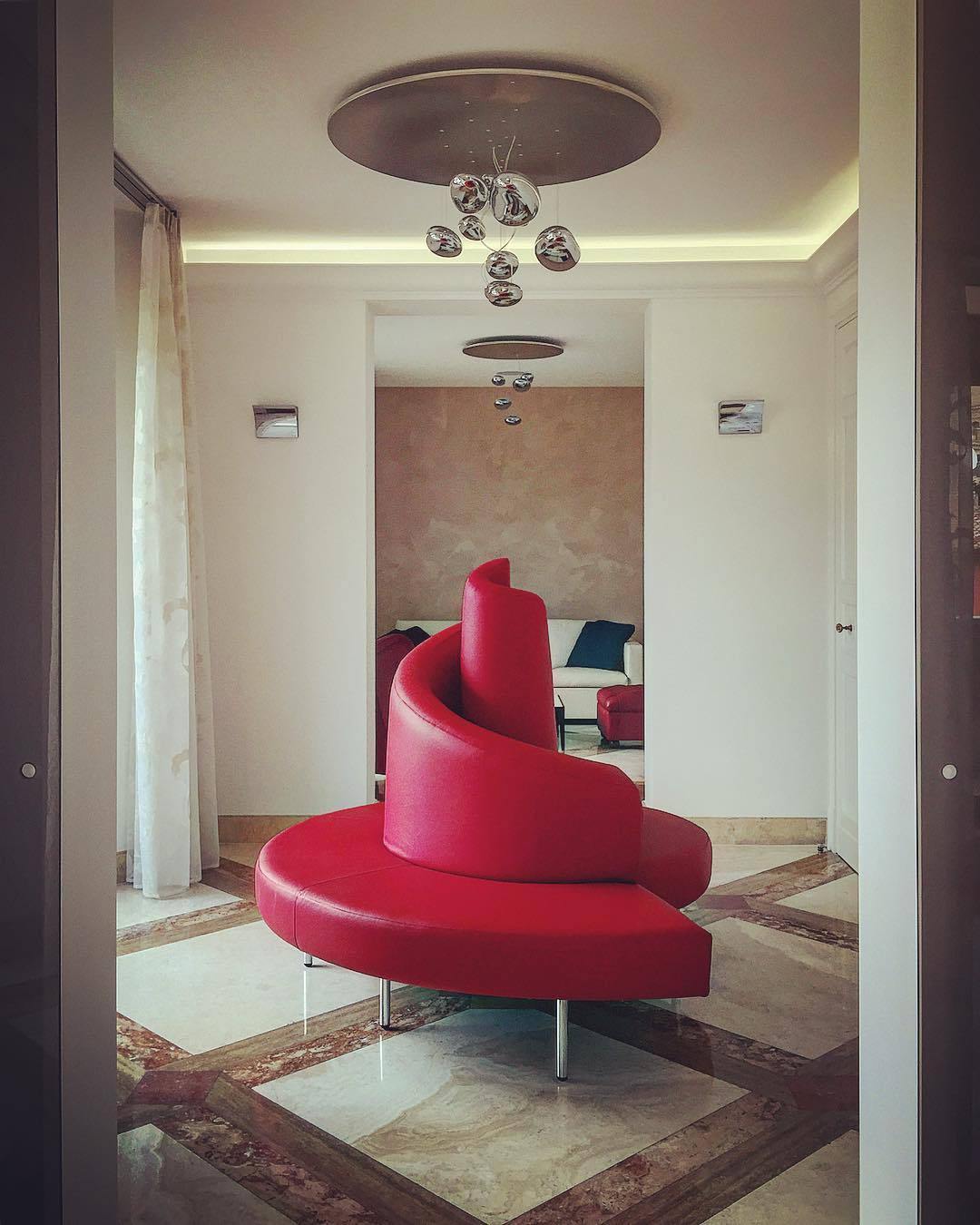 Lustra Plafonnier en Aluminium Galet