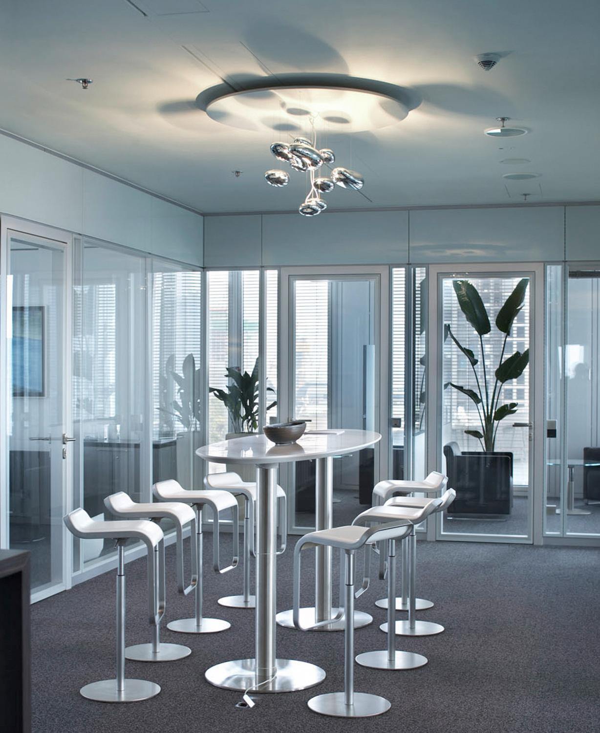 Lustra Plafonnier en Aluminium Galet