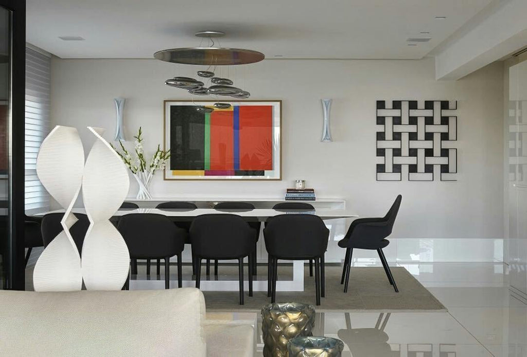Lustra Plafonnier en Aluminium Galet