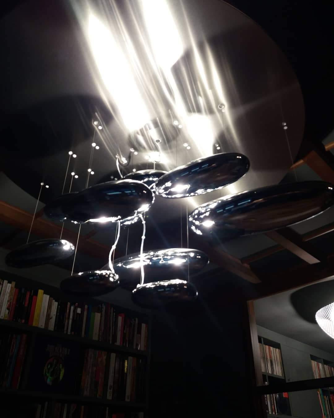 Lustra Plafonnier en Aluminium Galet
