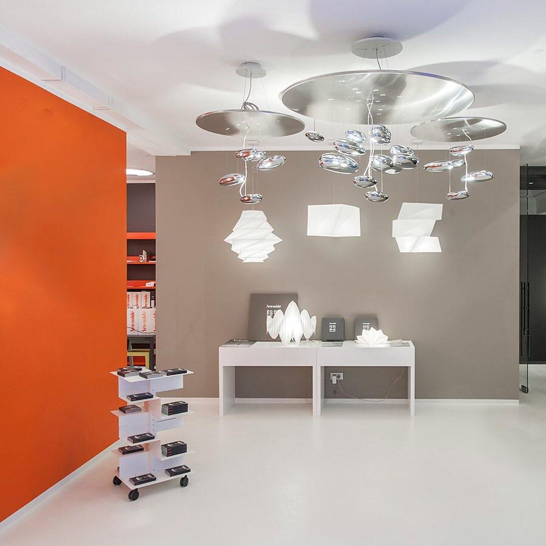 Lustra Plafonnier en Aluminium Galet