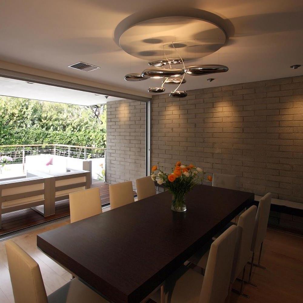 Lustra Plafonnier en Aluminium Galet