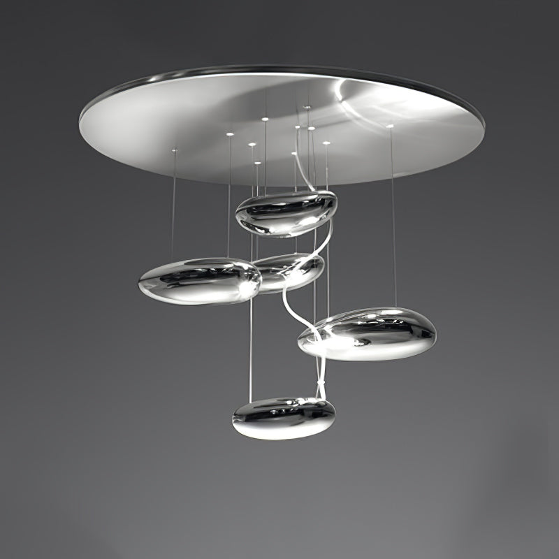 Lustra Plafonnier en Aluminium Galet