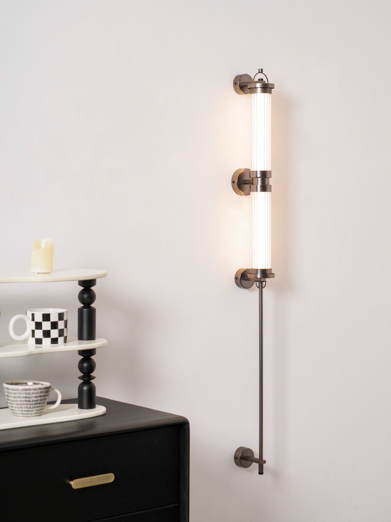 Myrtle Applique Murale Verticale en Verre Art Nordic Premium