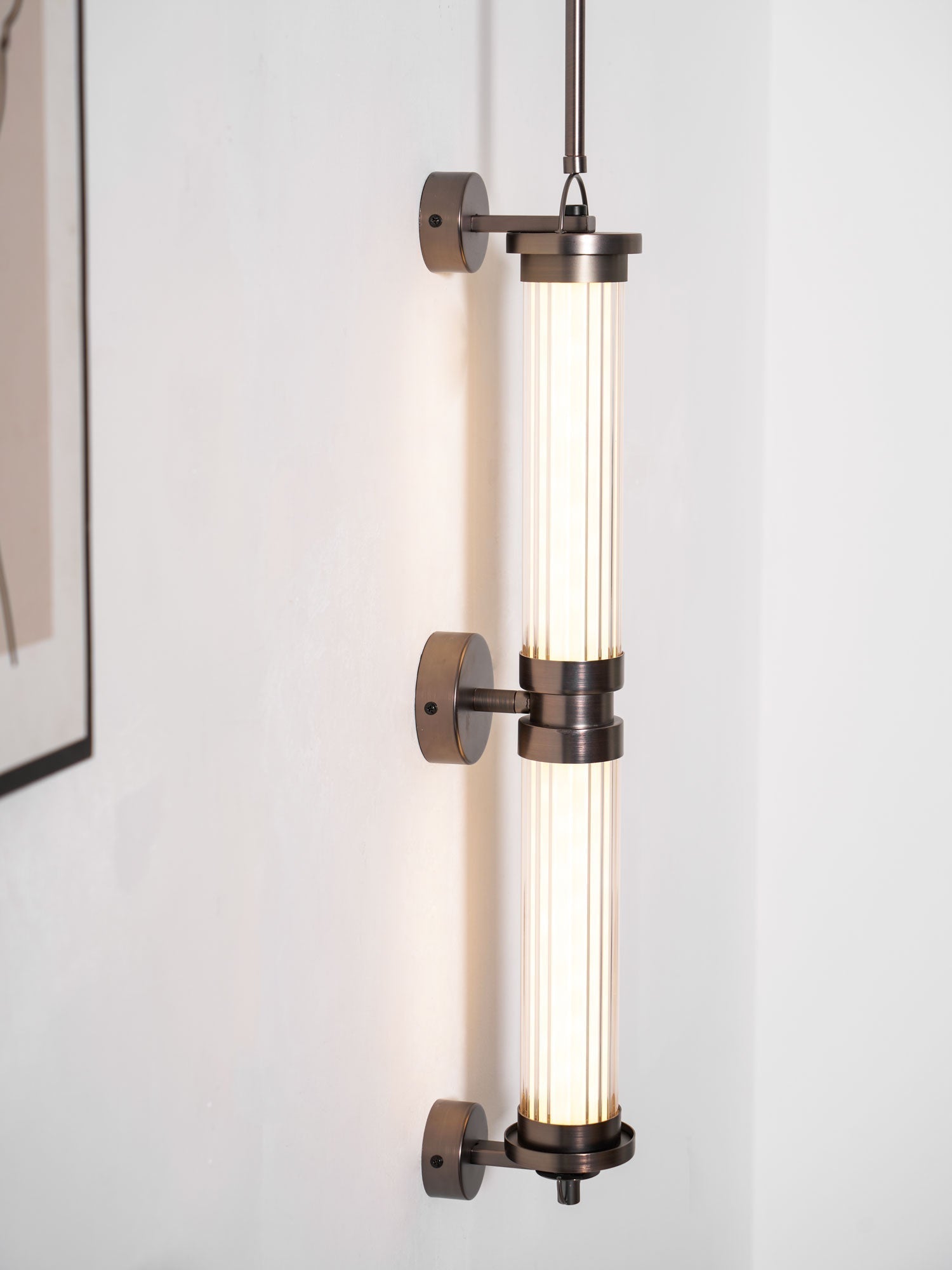 Myrtle Applique Murale Verticale en Verre Art Nordic Premium