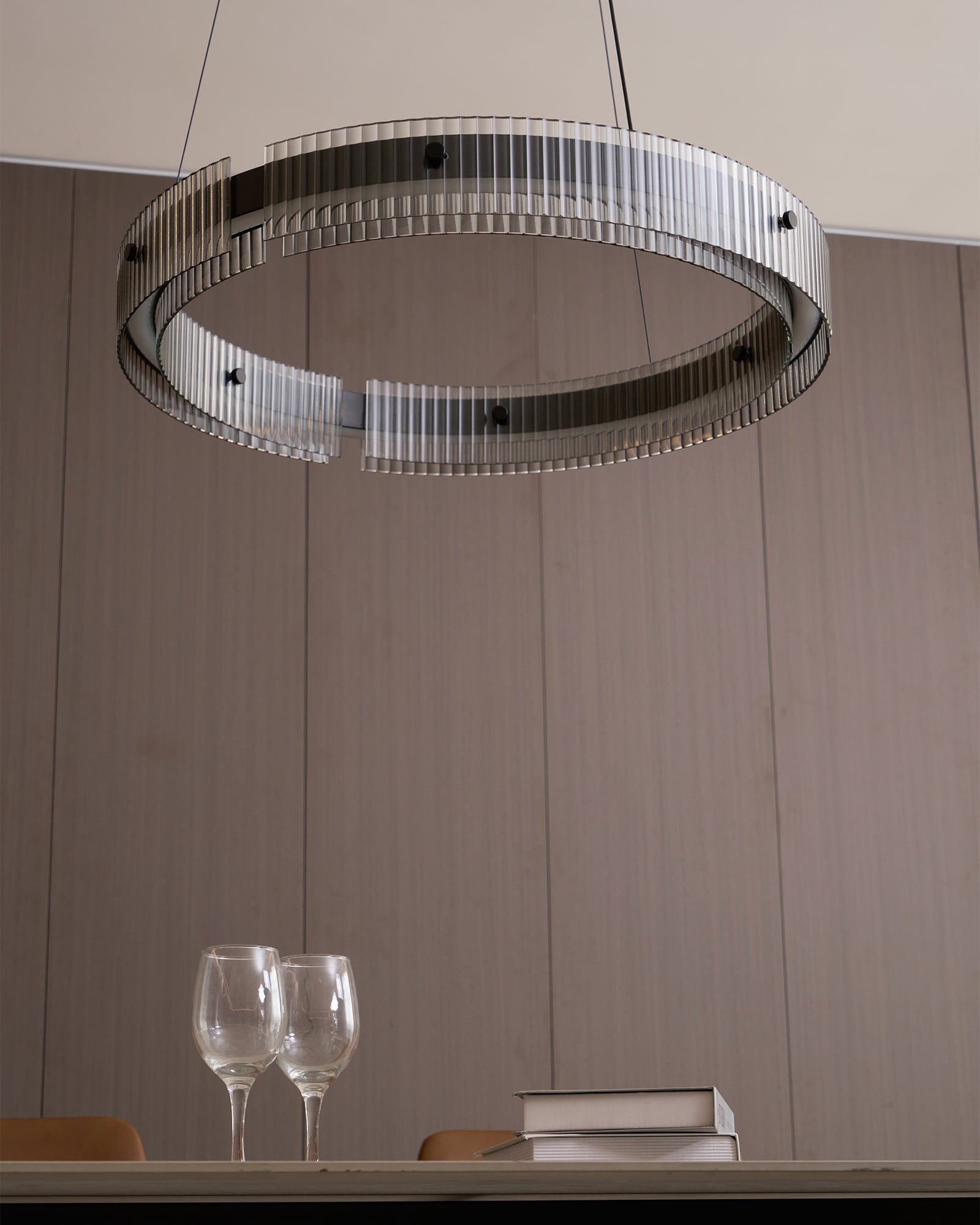 Lustra Lustre Anneau Minimaliste LED