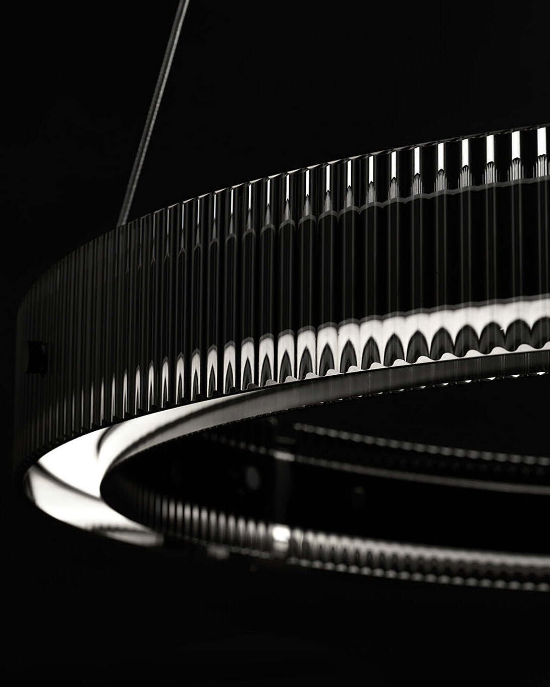 Lustra Lustre Anneau Minimaliste LED