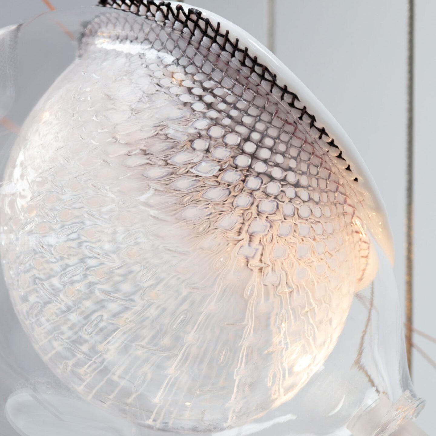 Sfera Lustre Moderne Minimaliste en Verre