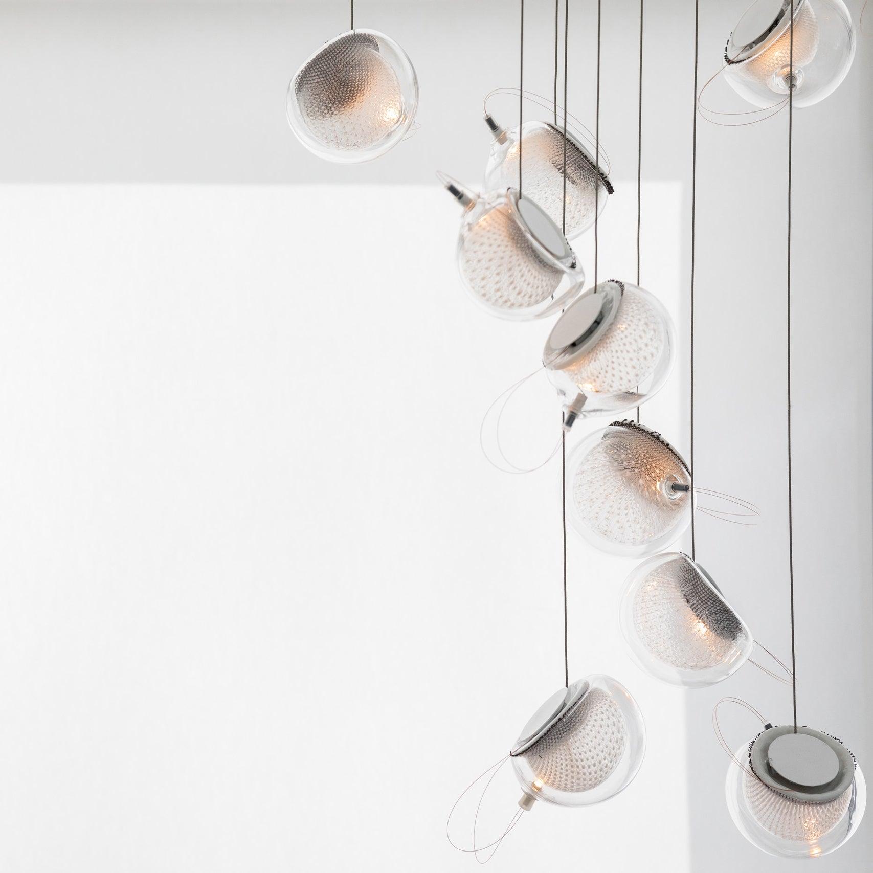 Sfera Lustre Moderne Minimaliste en Verre
