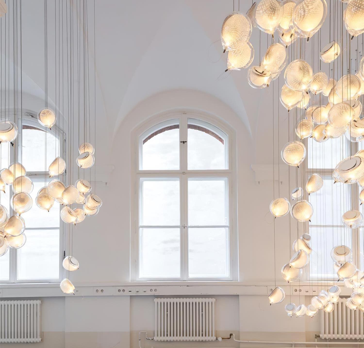 Sfera Lustre Moderne Minimaliste en Verre