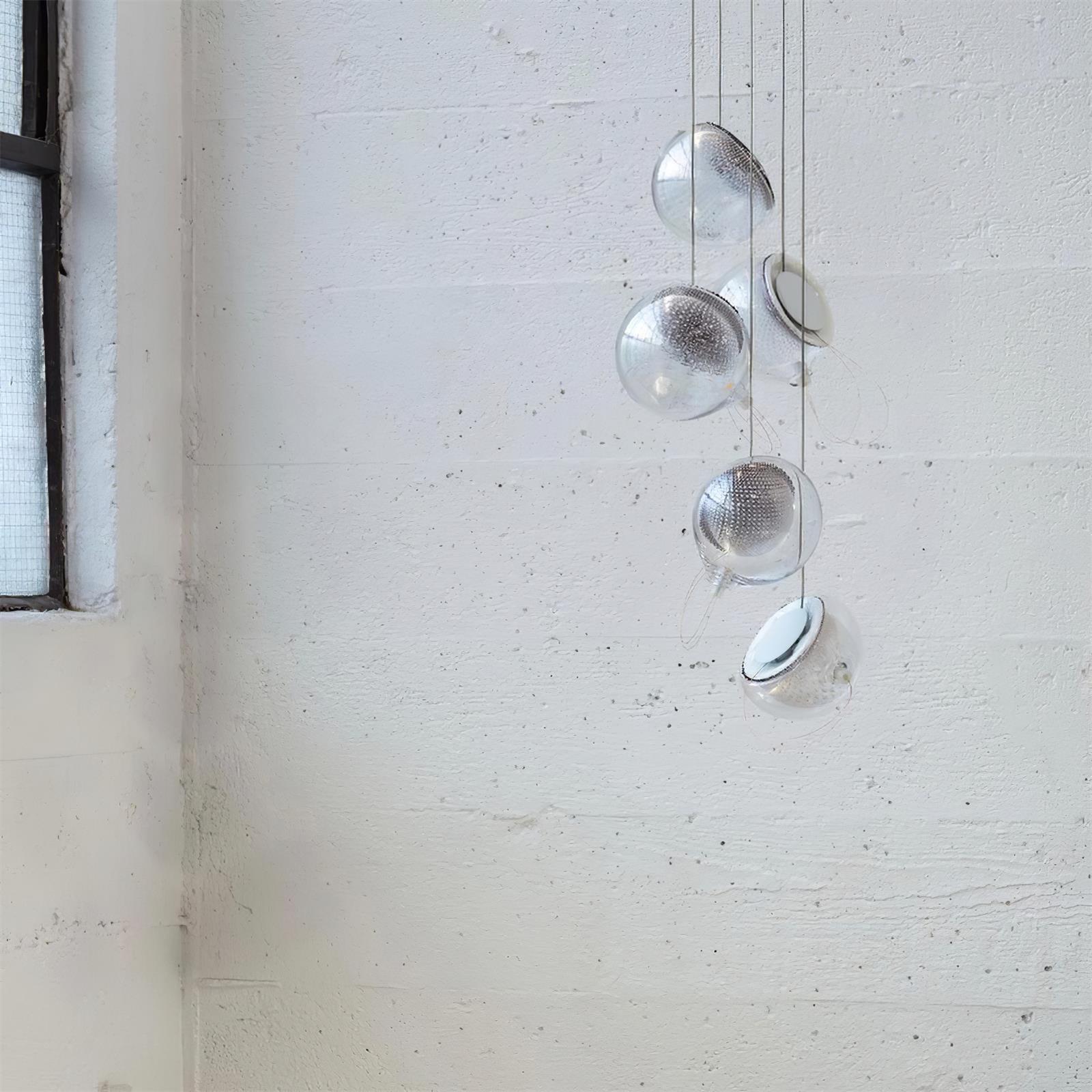 Sfera Lustre Moderne Minimaliste en Verre