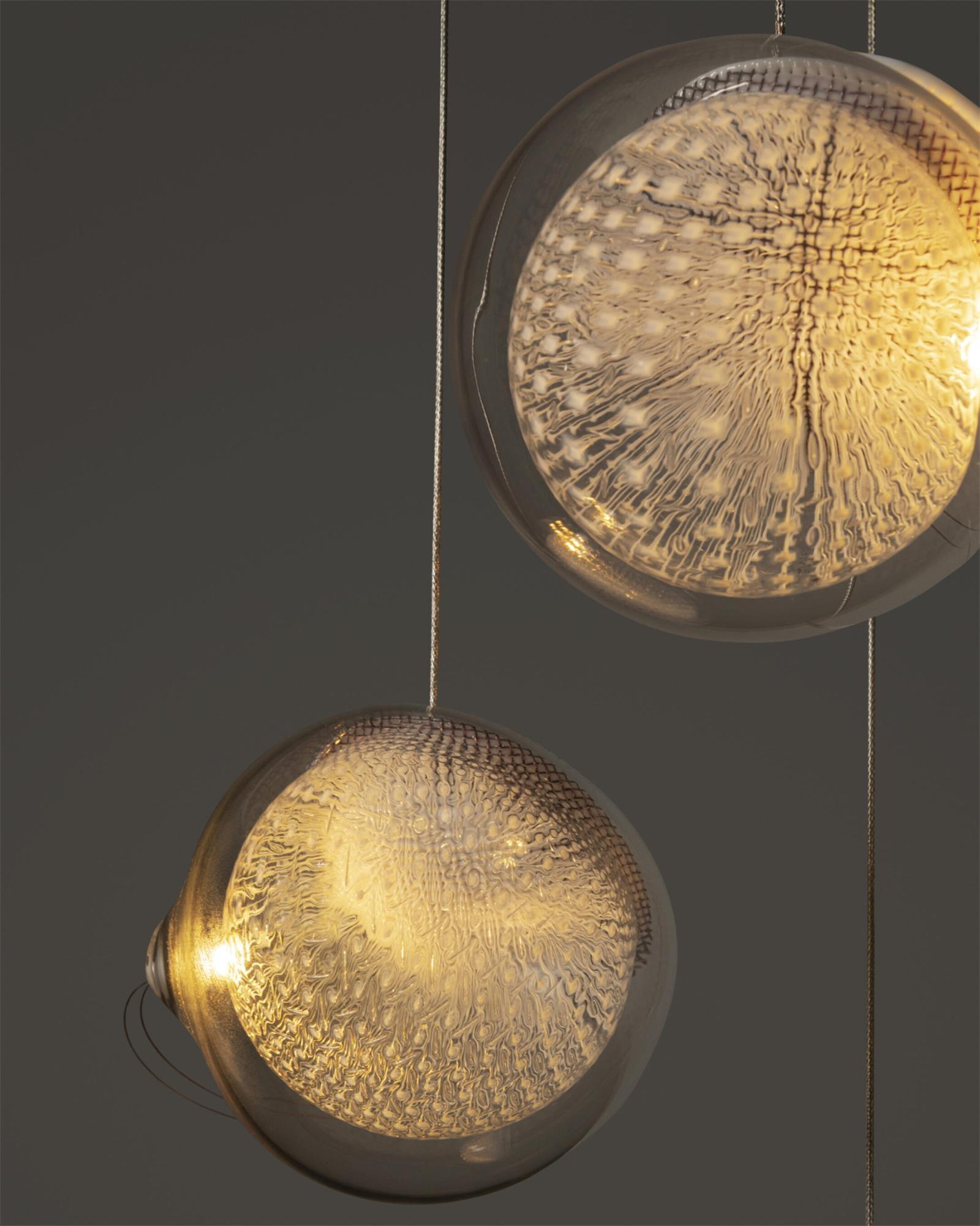 Sfera Lustre Moderne Minimaliste en Verre