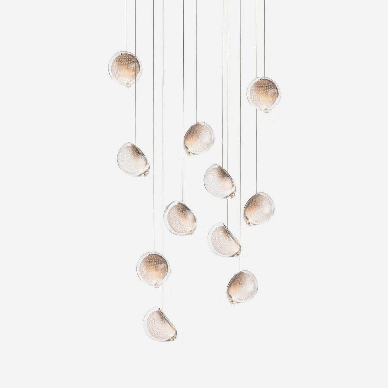 Lunacen Suspension en Verre Artistique