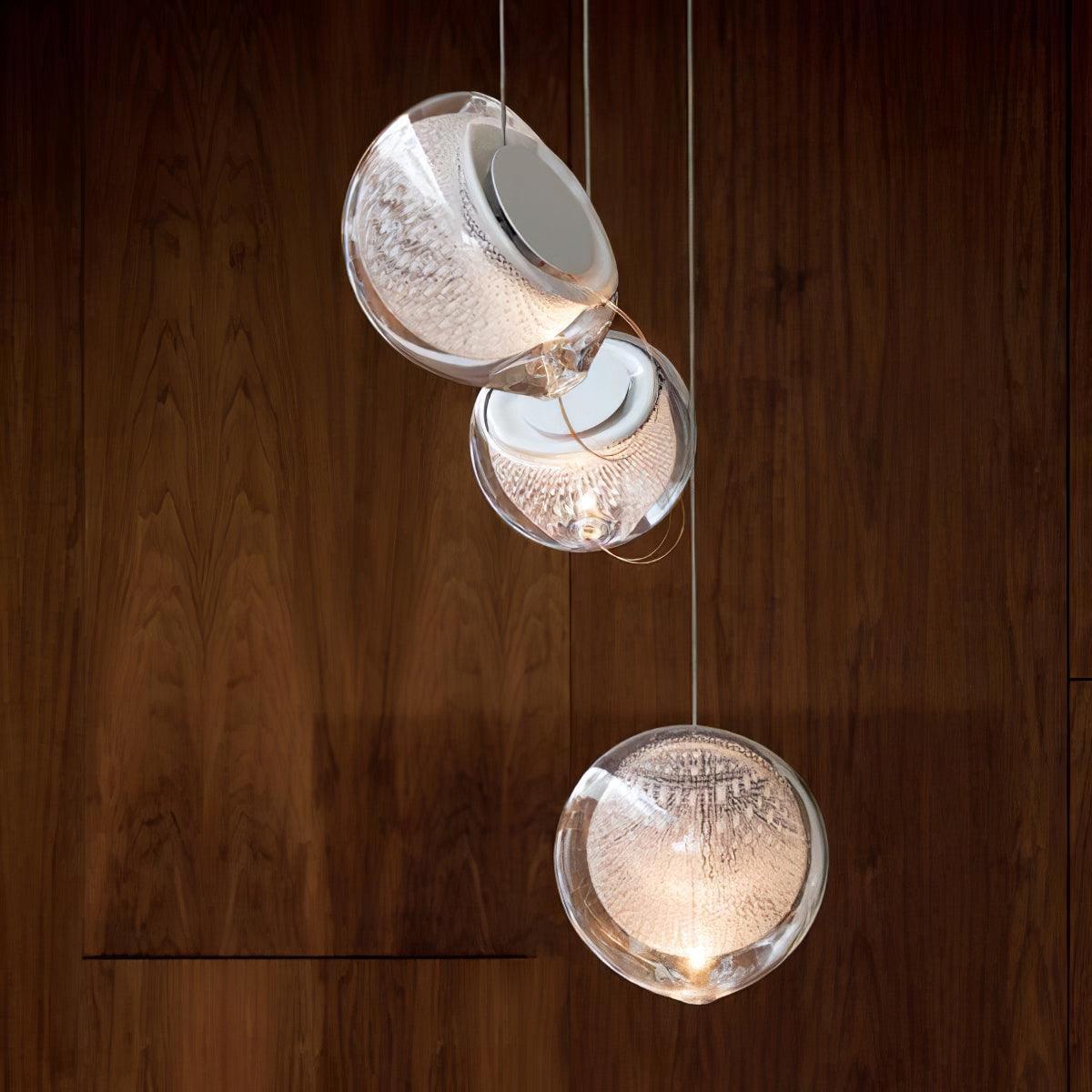 Lunacen Suspension en Verre Artistique