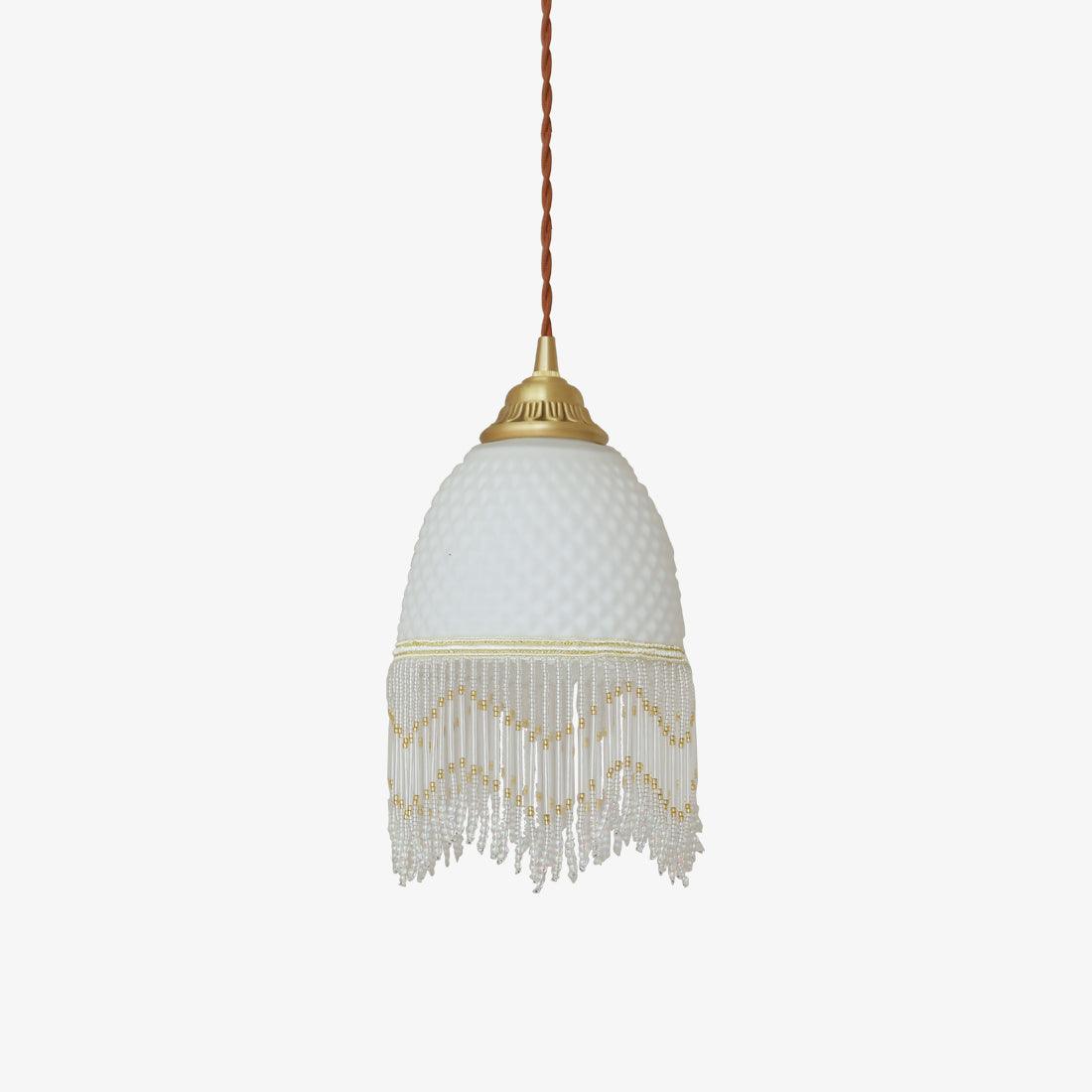Mesh Suspension en Verre À Franges