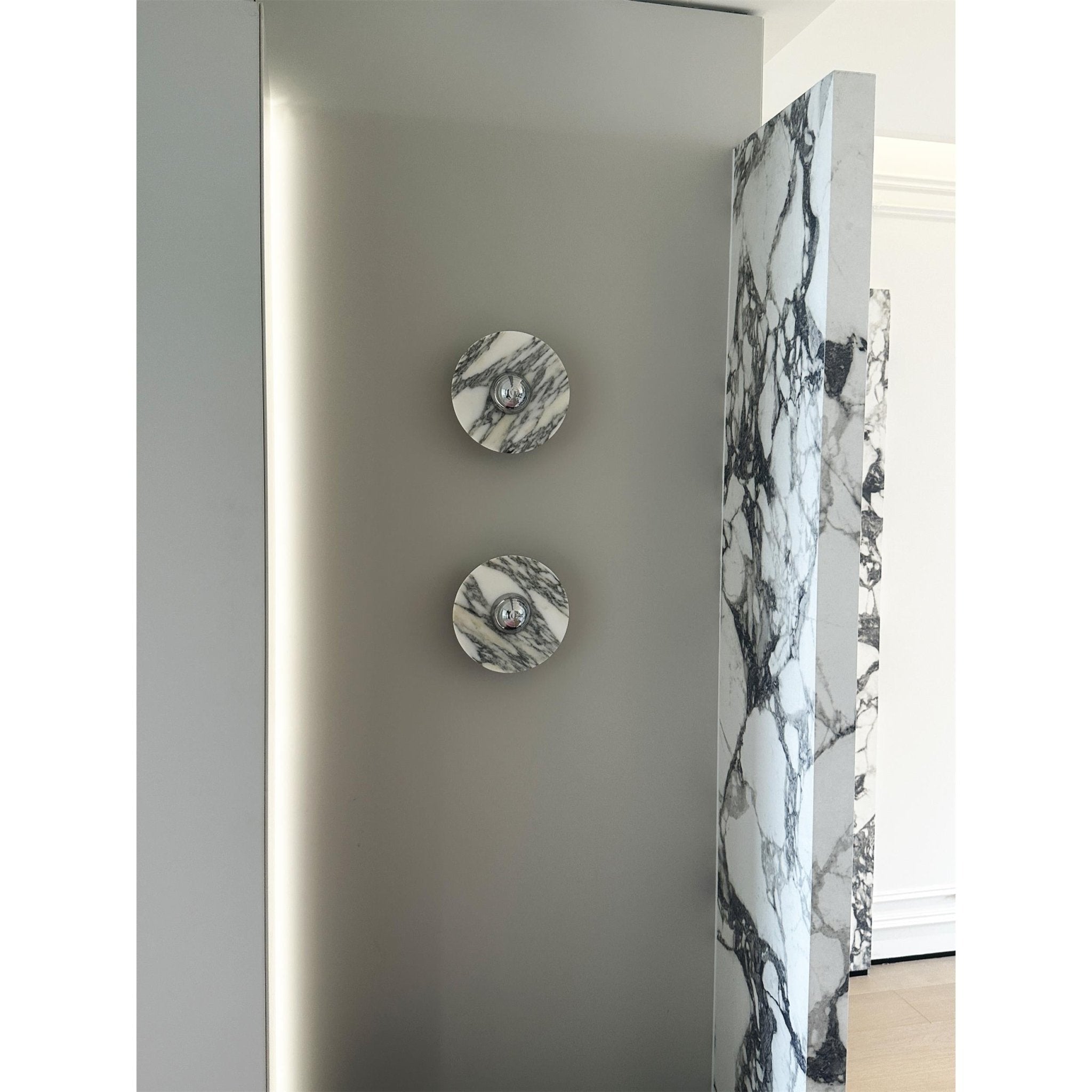 Evthaia Moderne Minimaliste Marbre Applique