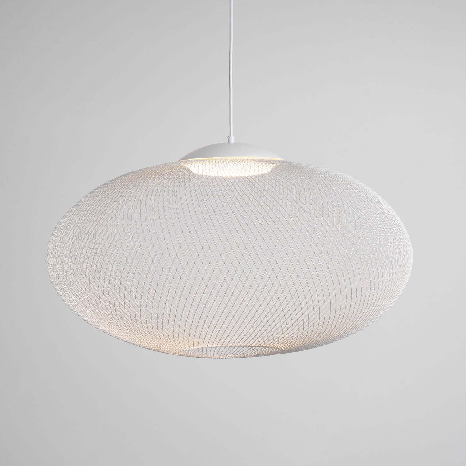 Lustra Suspension Lampe Maille Noire