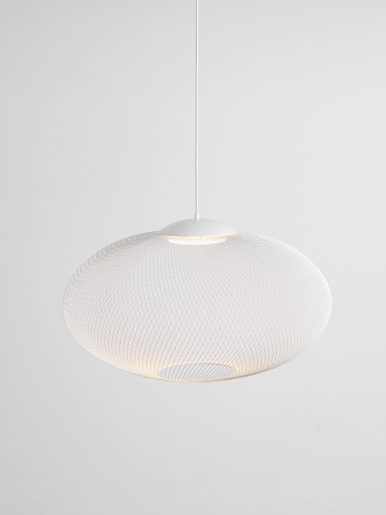 Lustra Suspension Lampe Maille Noire