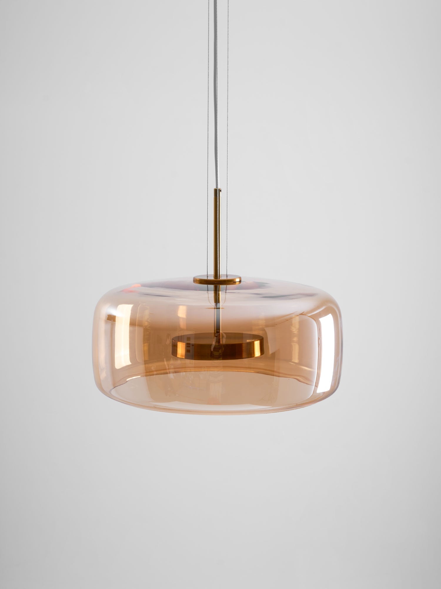 Obsidian Suspension en Verre Moderne