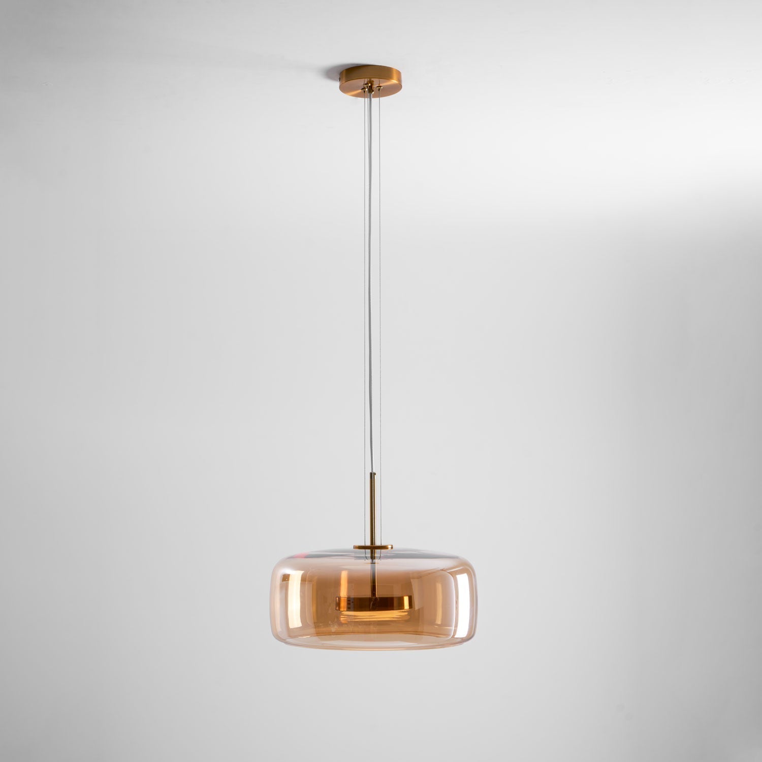 Obsidian Suspension en Verre Moderne