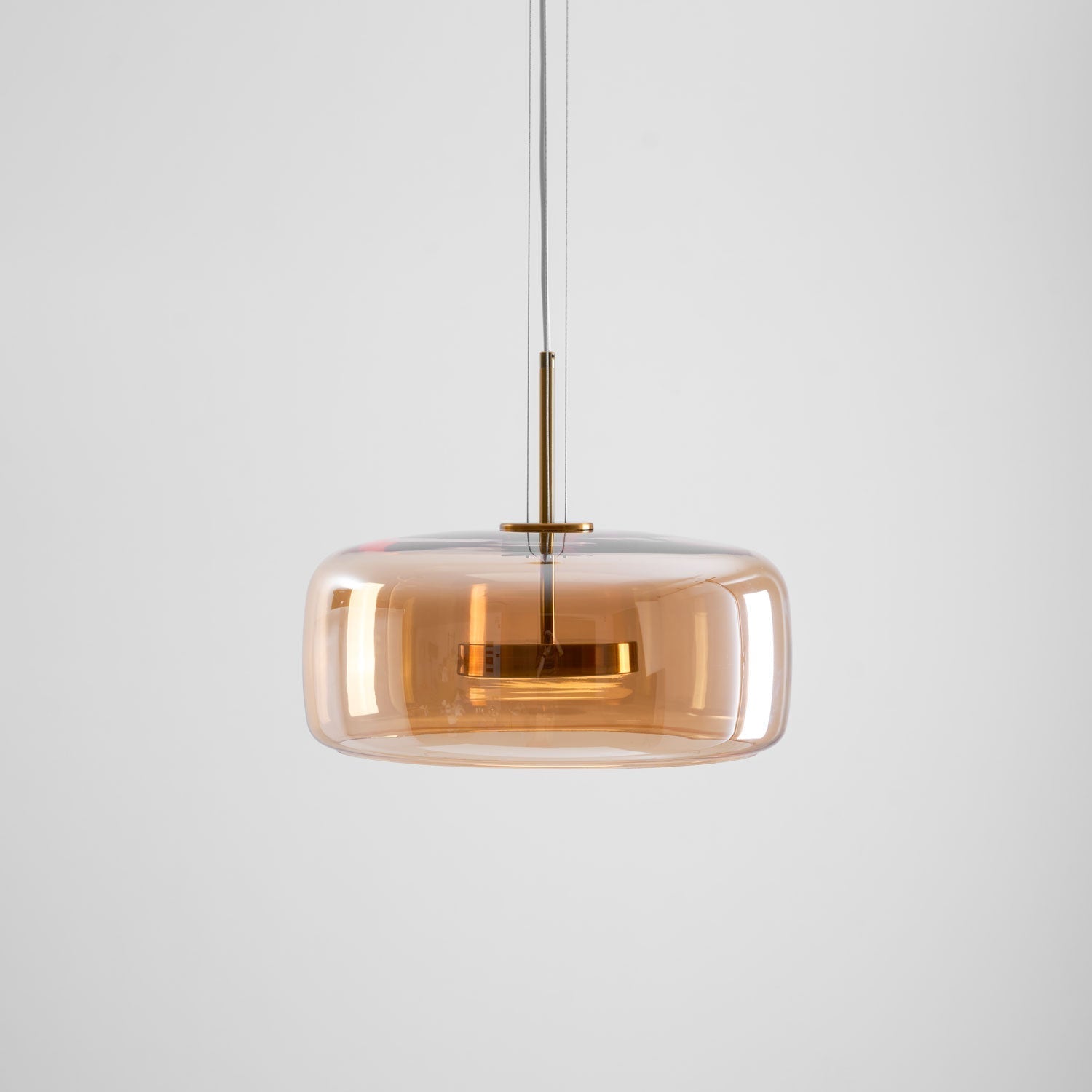 Obsidian Suspension en Verre Moderne