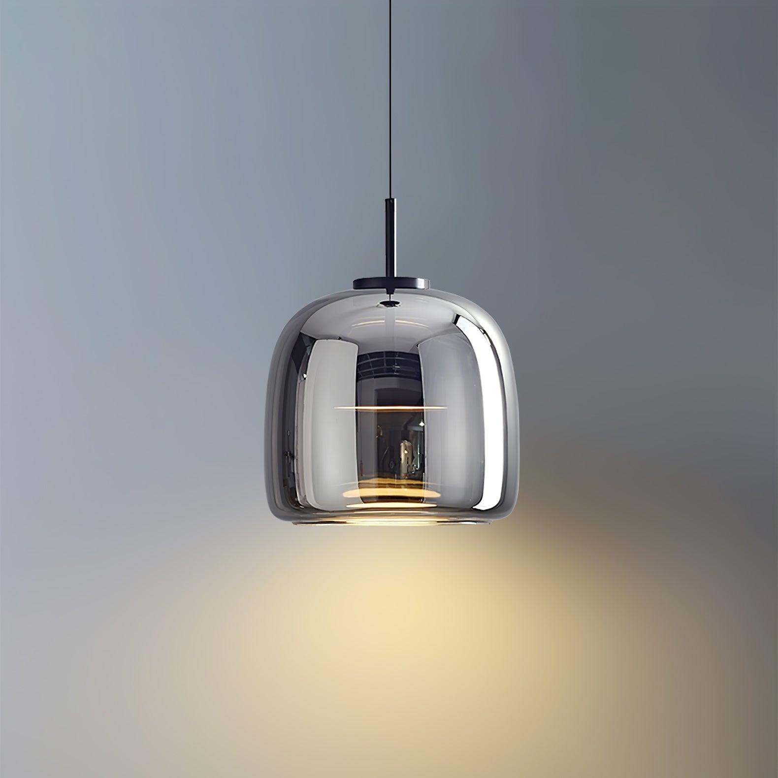 Obsidian Suspension en Verre Moderne