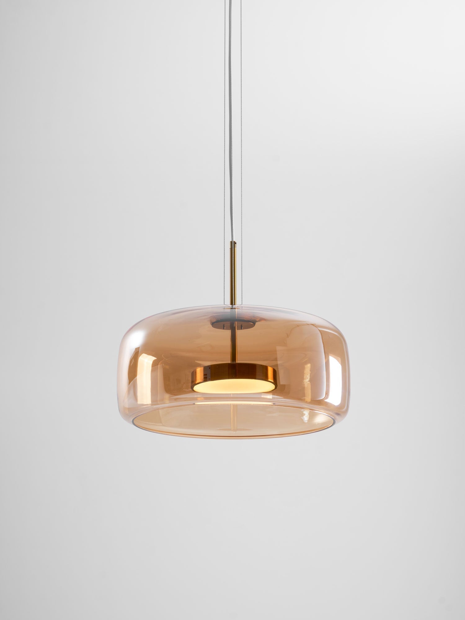 Obsidian Suspension en Verre Moderne