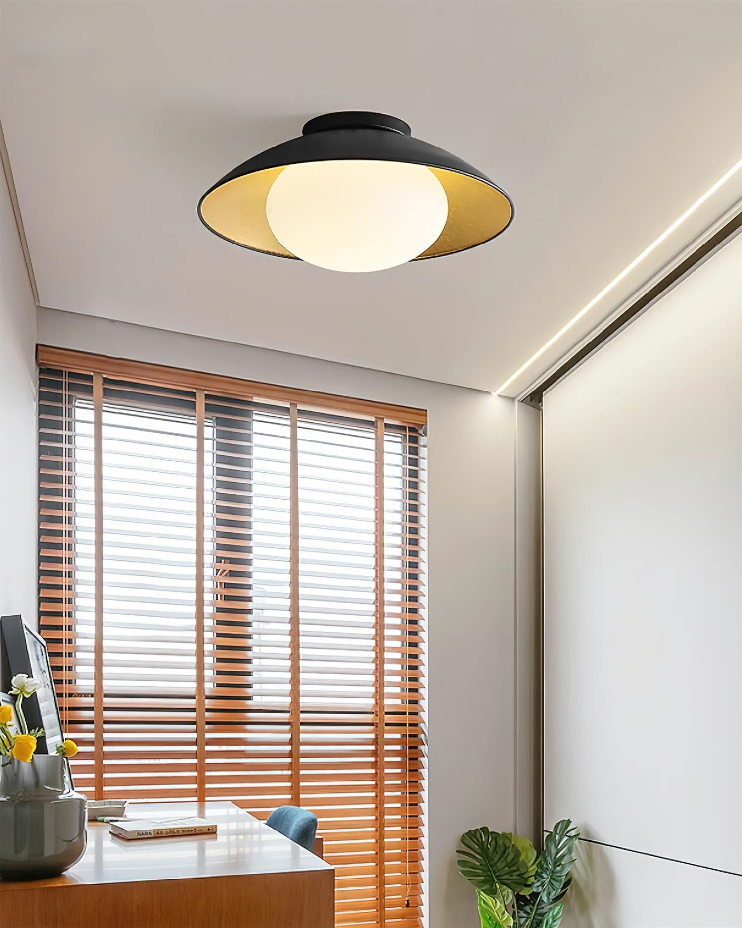 Canopy Plafonnier Moderne Minimaliste en Verre