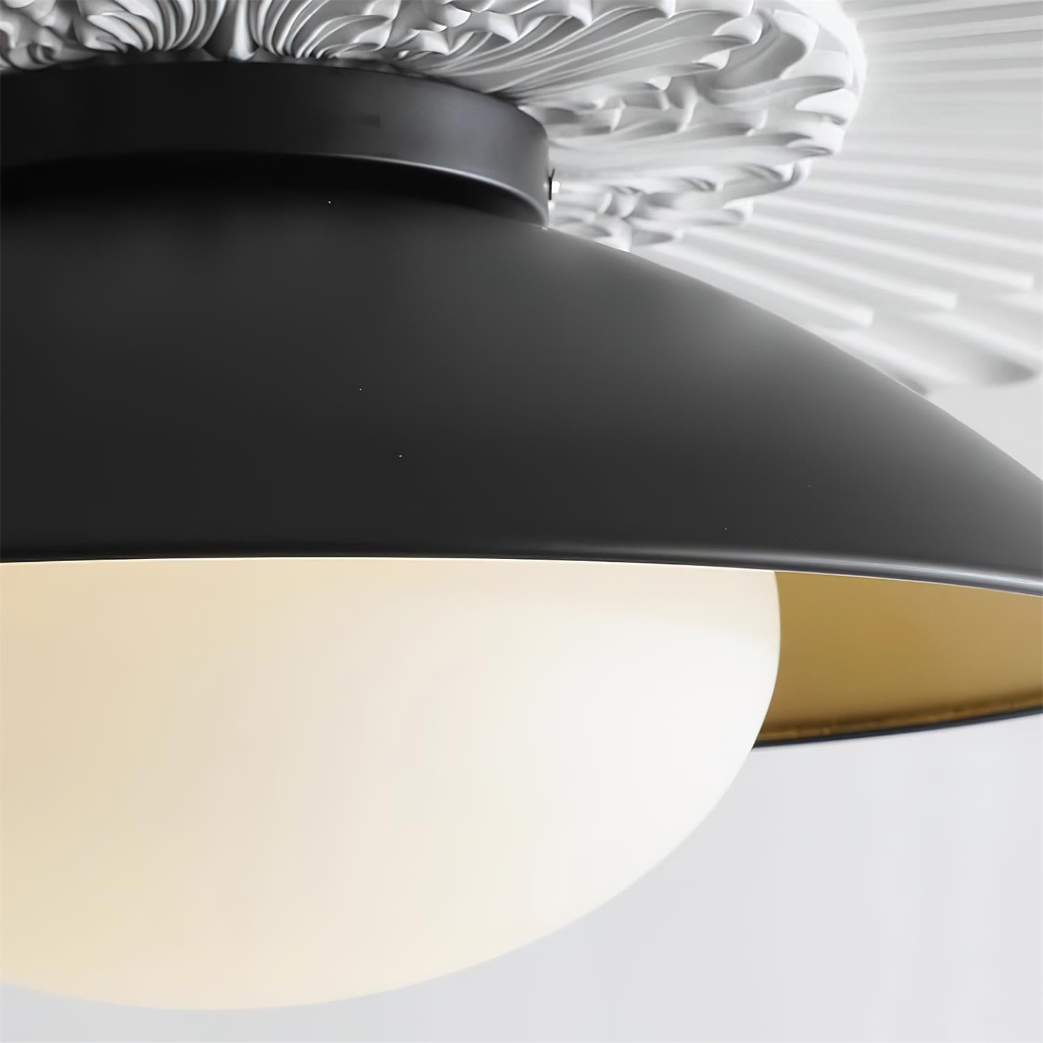 Canopy Plafonnier Moderne Minimaliste en Verre