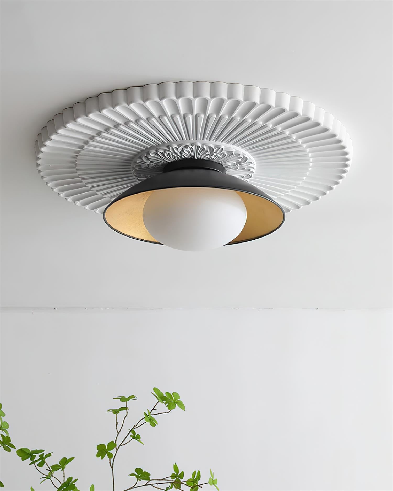 Canopy Plafonnier Moderne Minimaliste en Verre