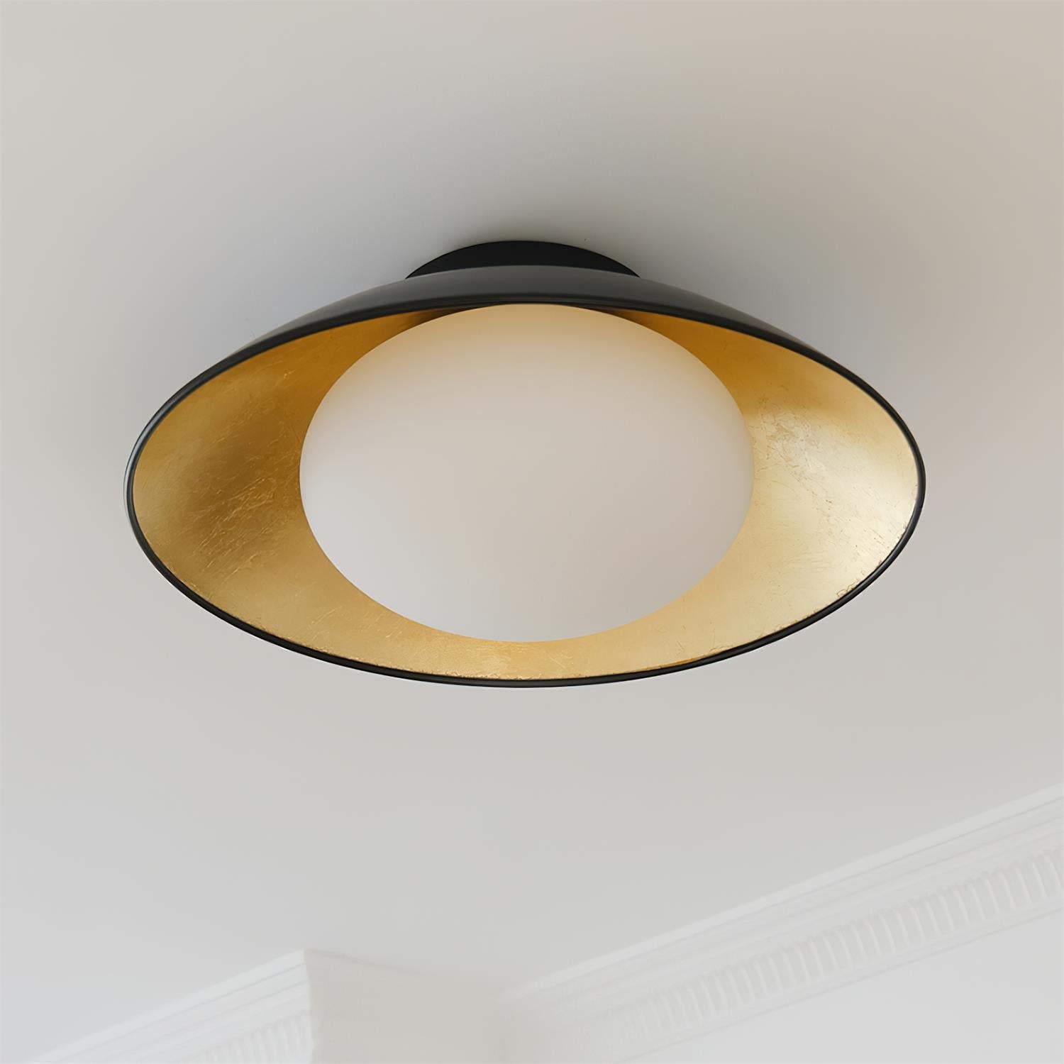 Canopy Plafonnier Moderne Minimaliste en Verre