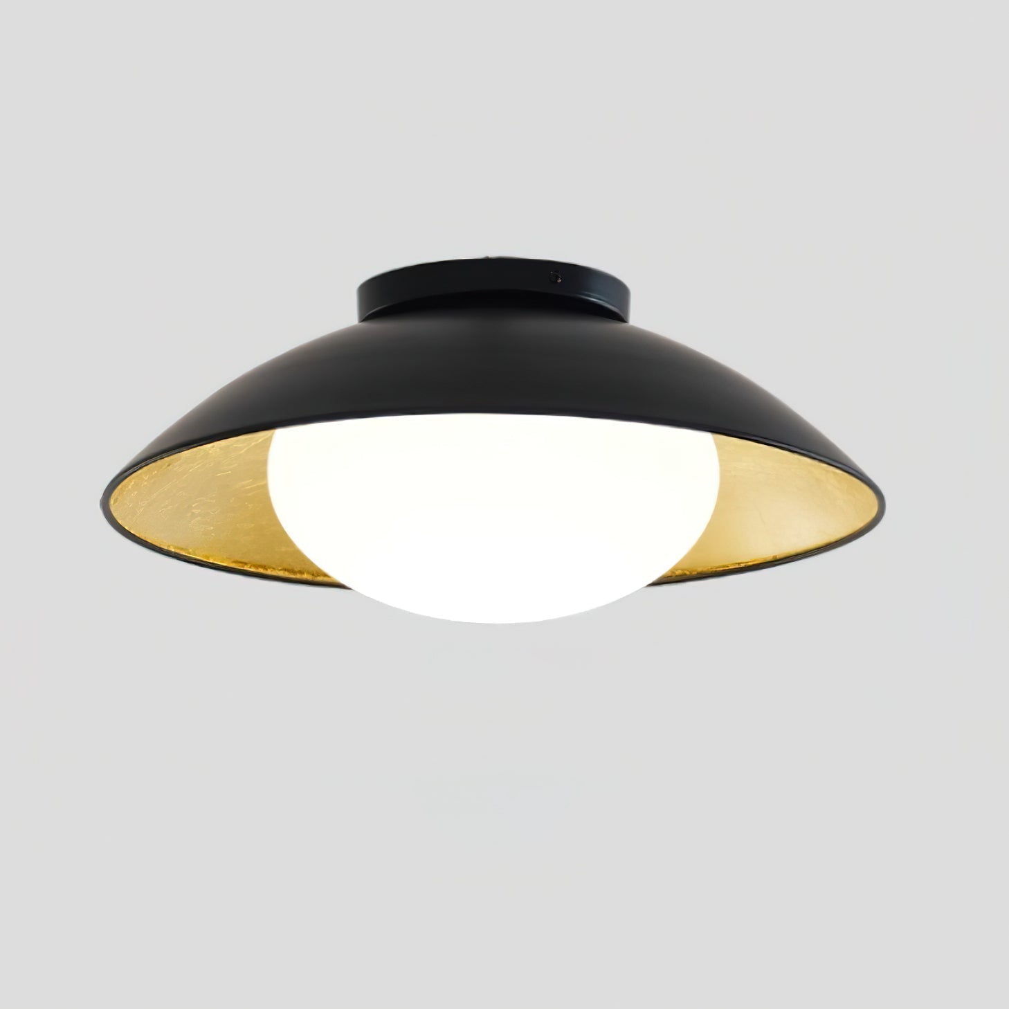 Canopy Plafonnier Moderne Minimaliste en Verre