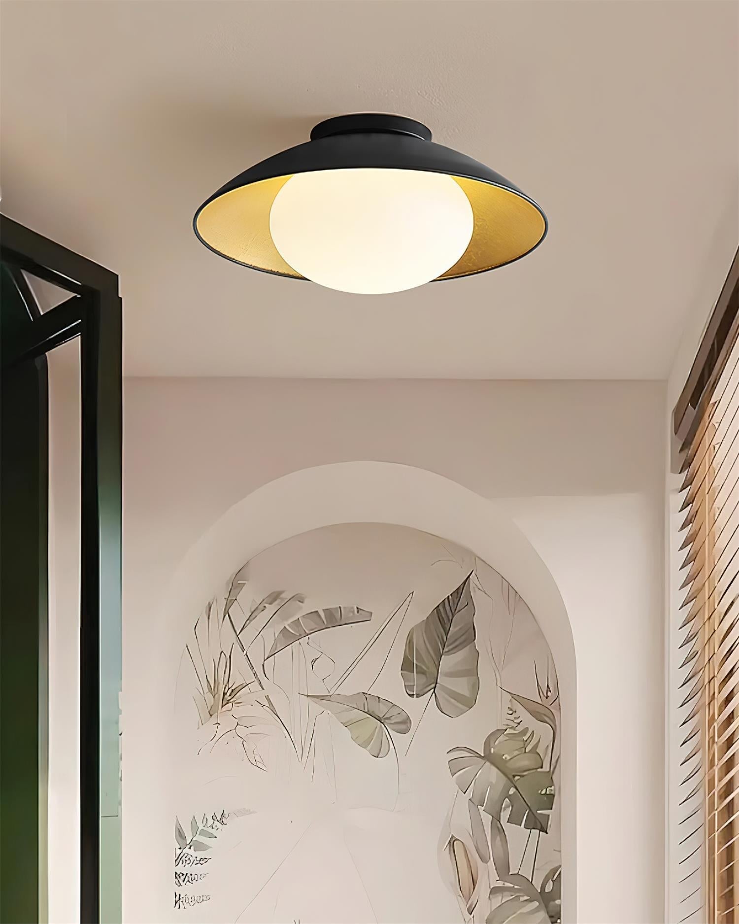 Canopy Plafonnier Moderne Minimaliste en Verre