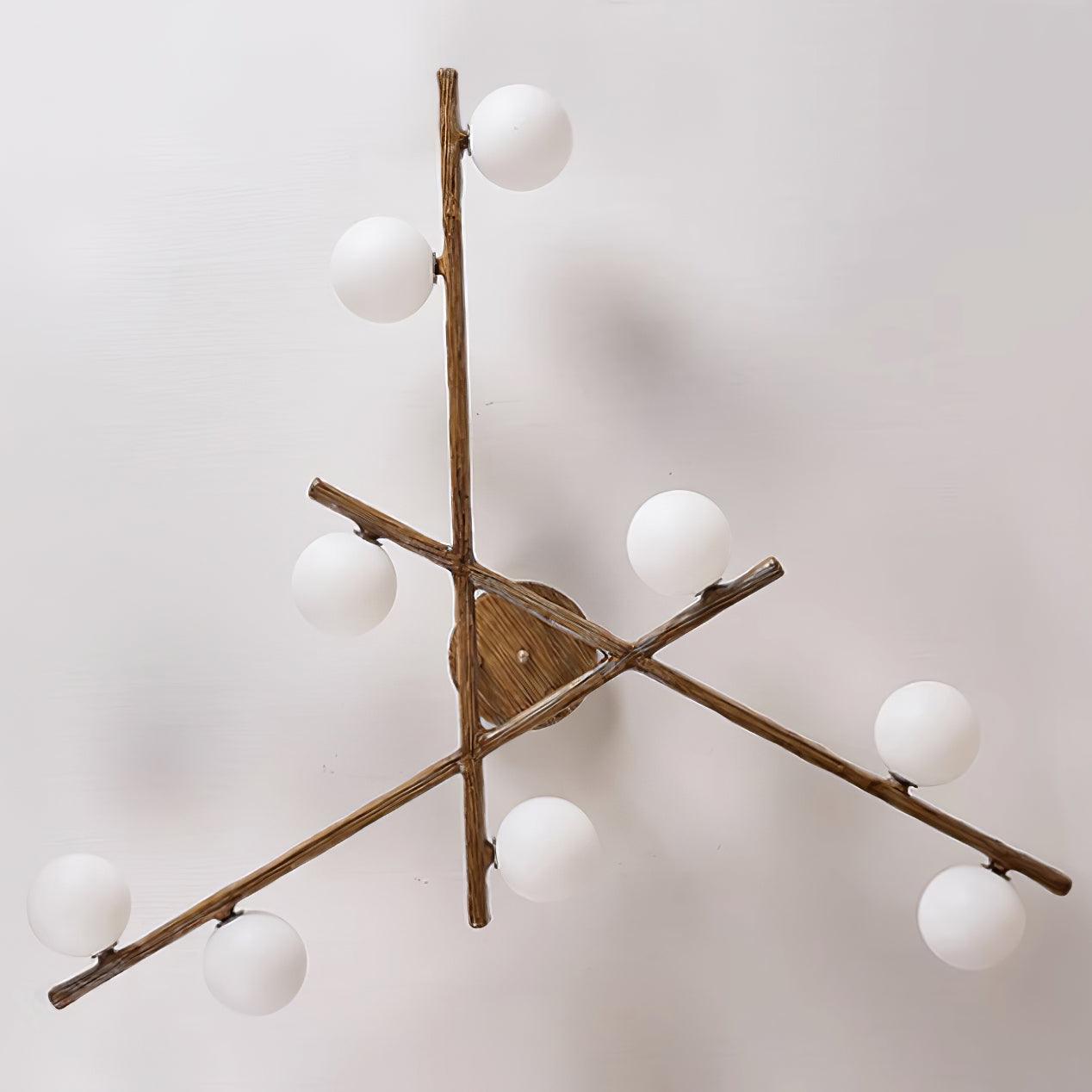 Wooden Plafonnier Branche