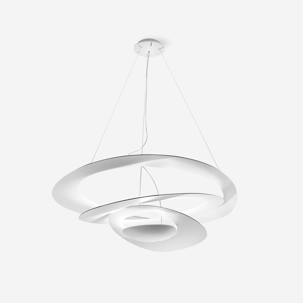Micro Lustre LED Anneaux Tourbillonnants