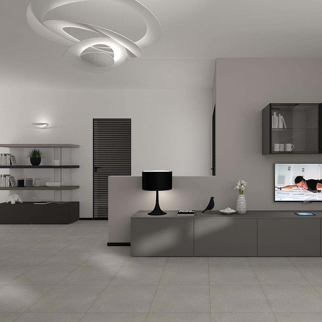 Micro Lustre LED Anneaux Tourbillonnants