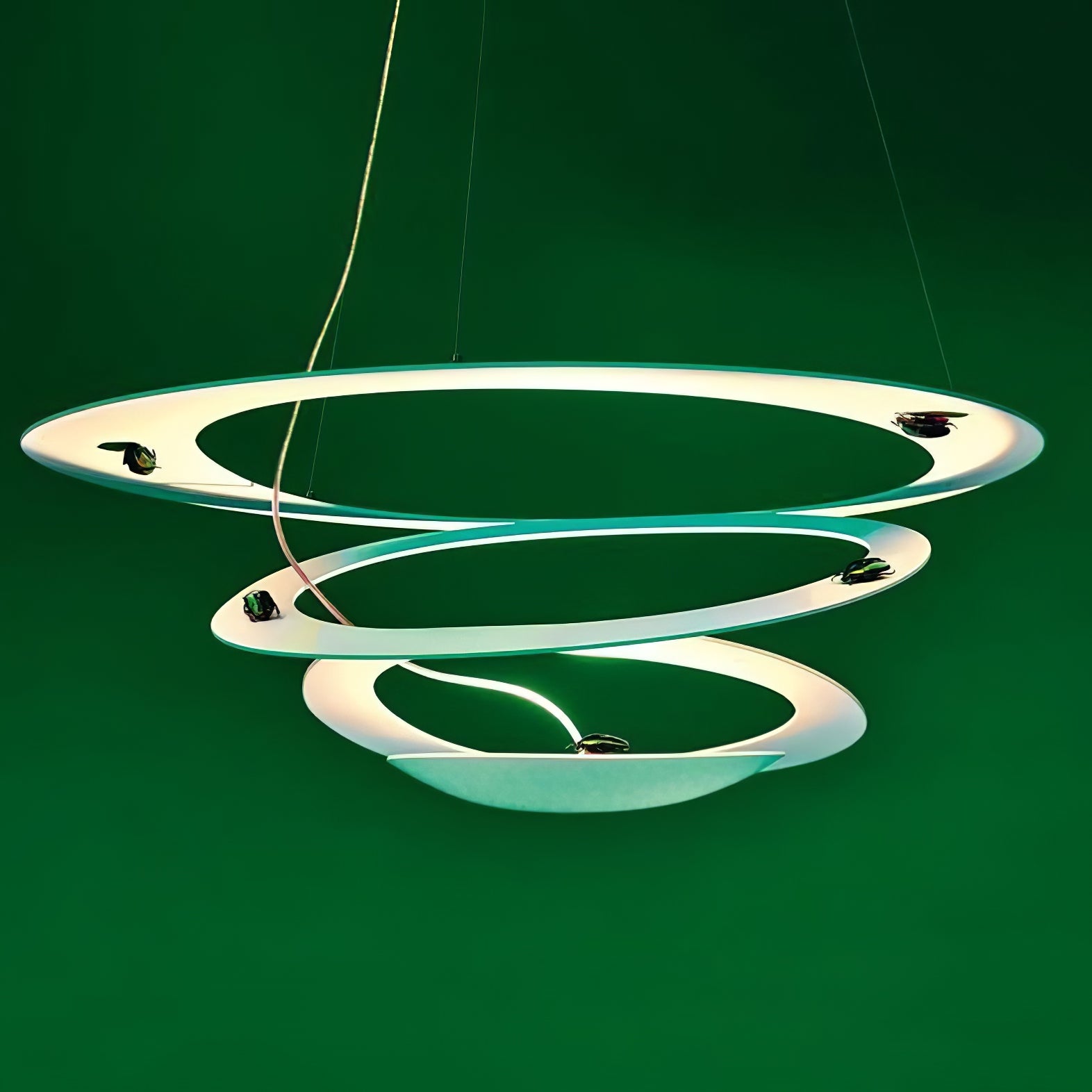 Micro Lustre Écoénergétique Élégance Moderne LED