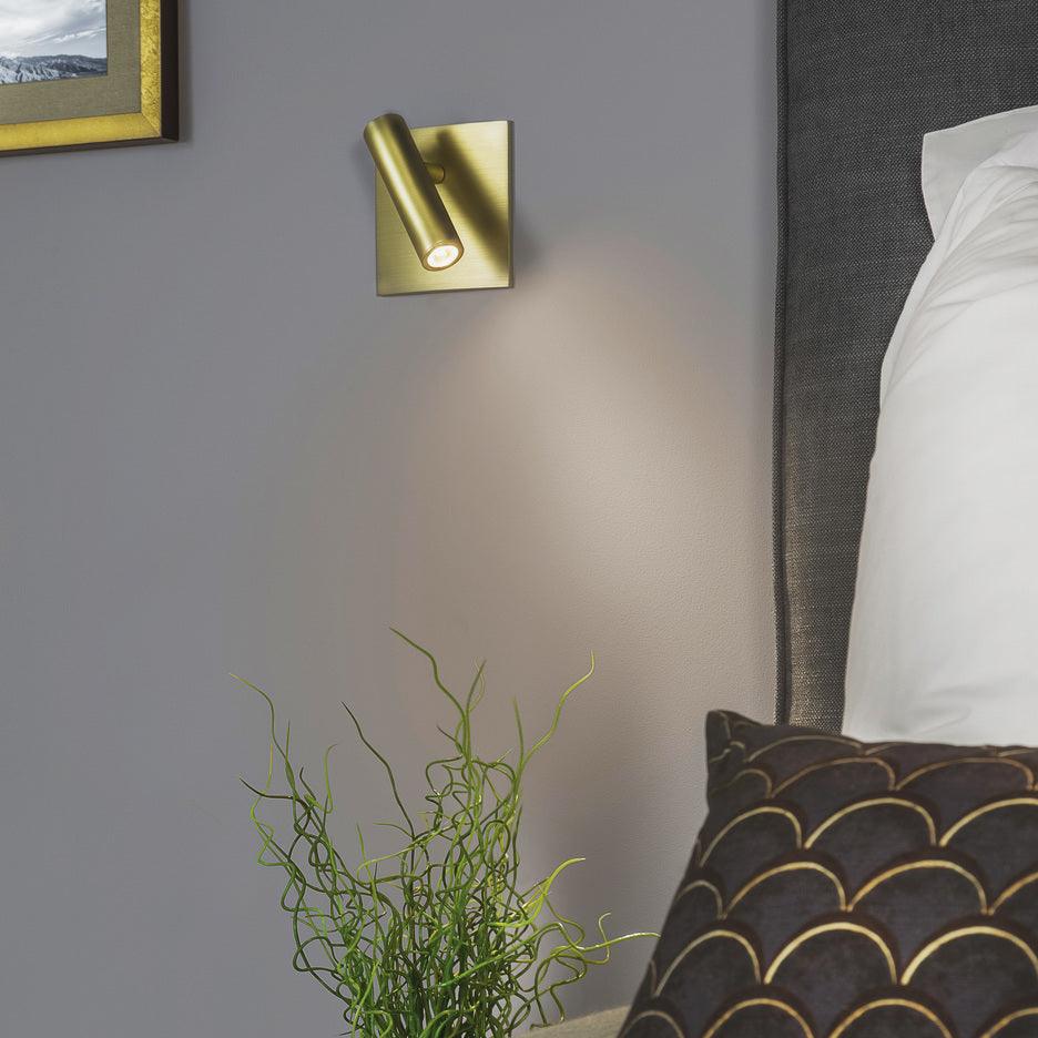Astra Applique Murale Micro Carrée Spot Avec Interrupteur