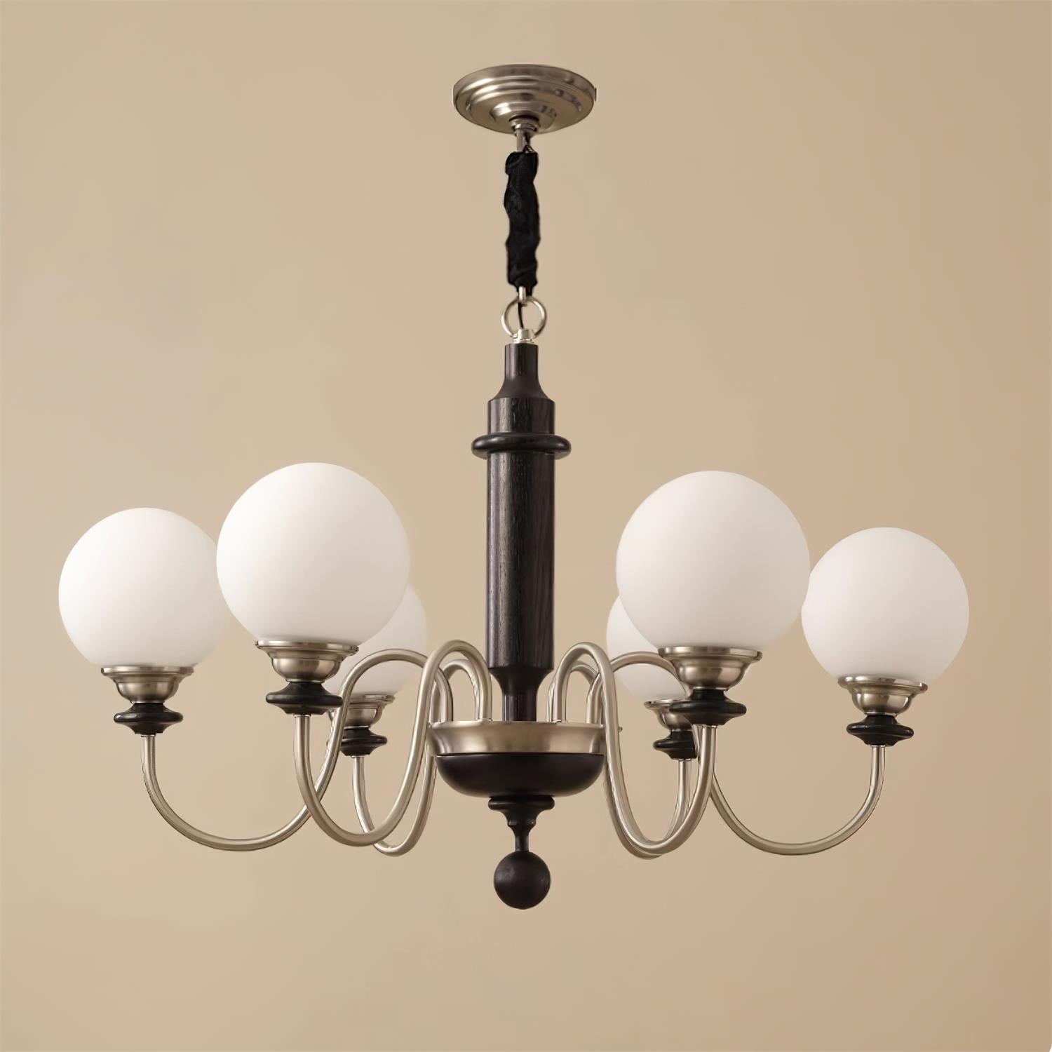 Lumivian Lustre Élégant Globe à 8 Lumières