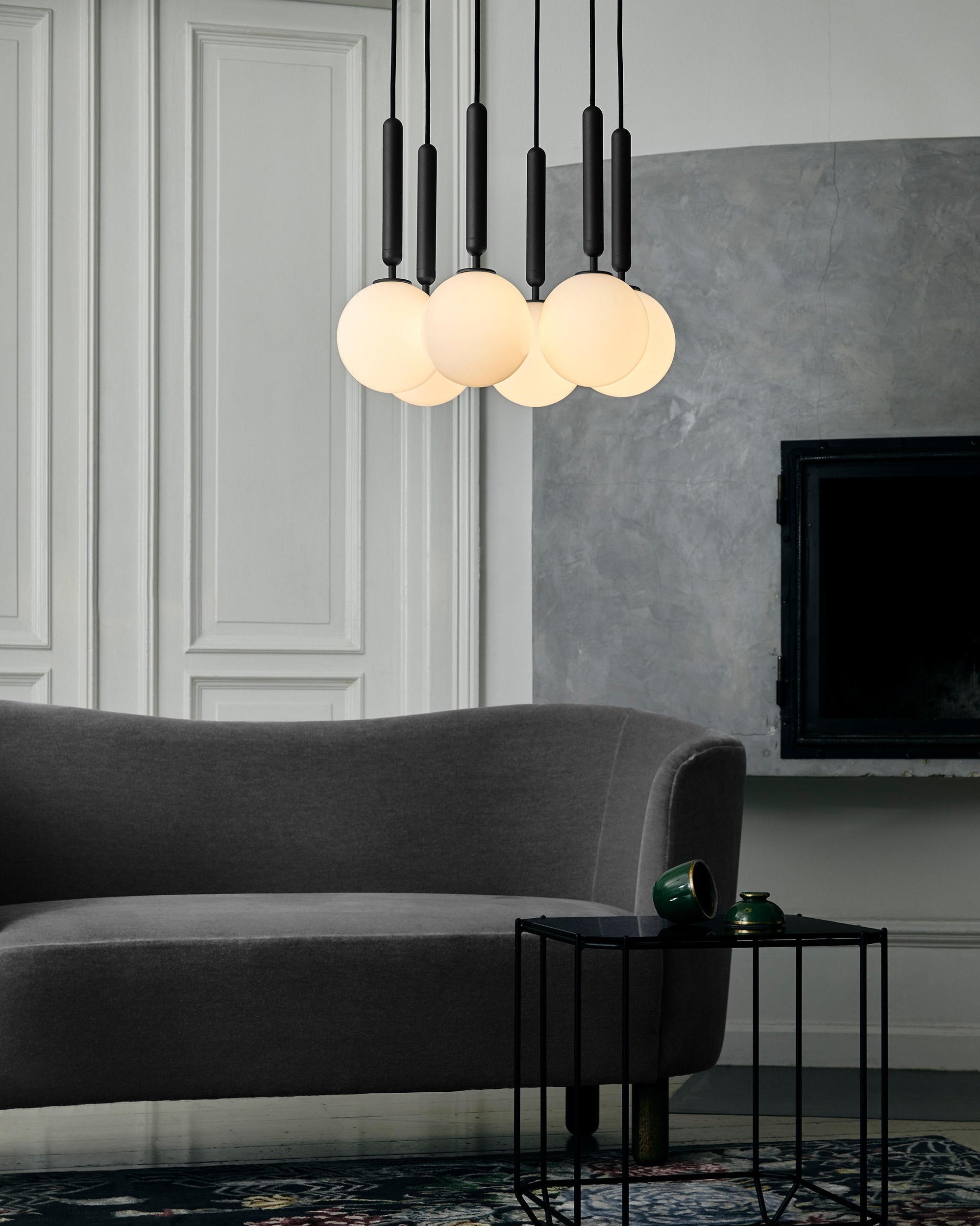 Calyxia Suspension Industrielle Classique en Verre
